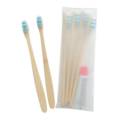 Bamboo Orthodental Toothbrush 10 Pack Biodegradable Bamboo Toothbrush 100% Organic