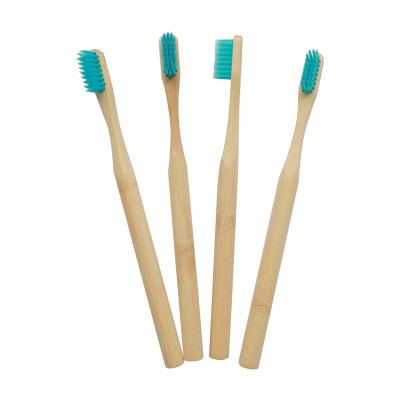 Wholesale Biodegradable Bamboo Charcoal Bristles Toothbrush Adult Bamboo Toothbrush